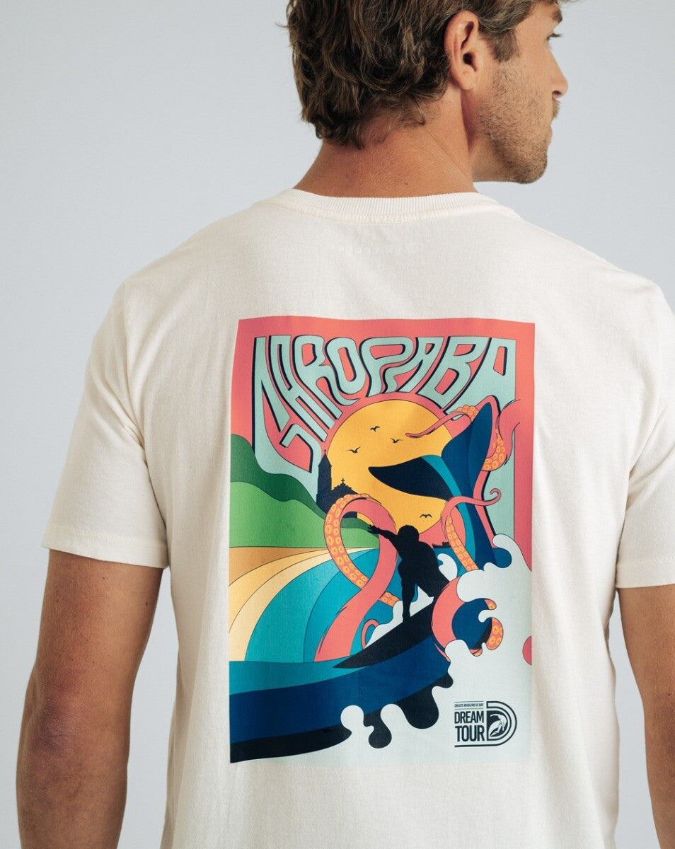 Camiseta Garopaba Off White - Dream Tour