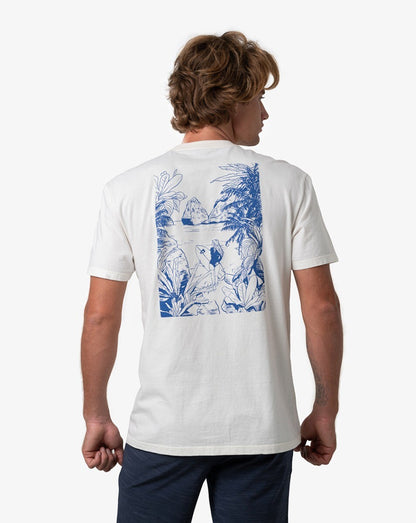 Camiseta All Gender Surfer Girl - Off White