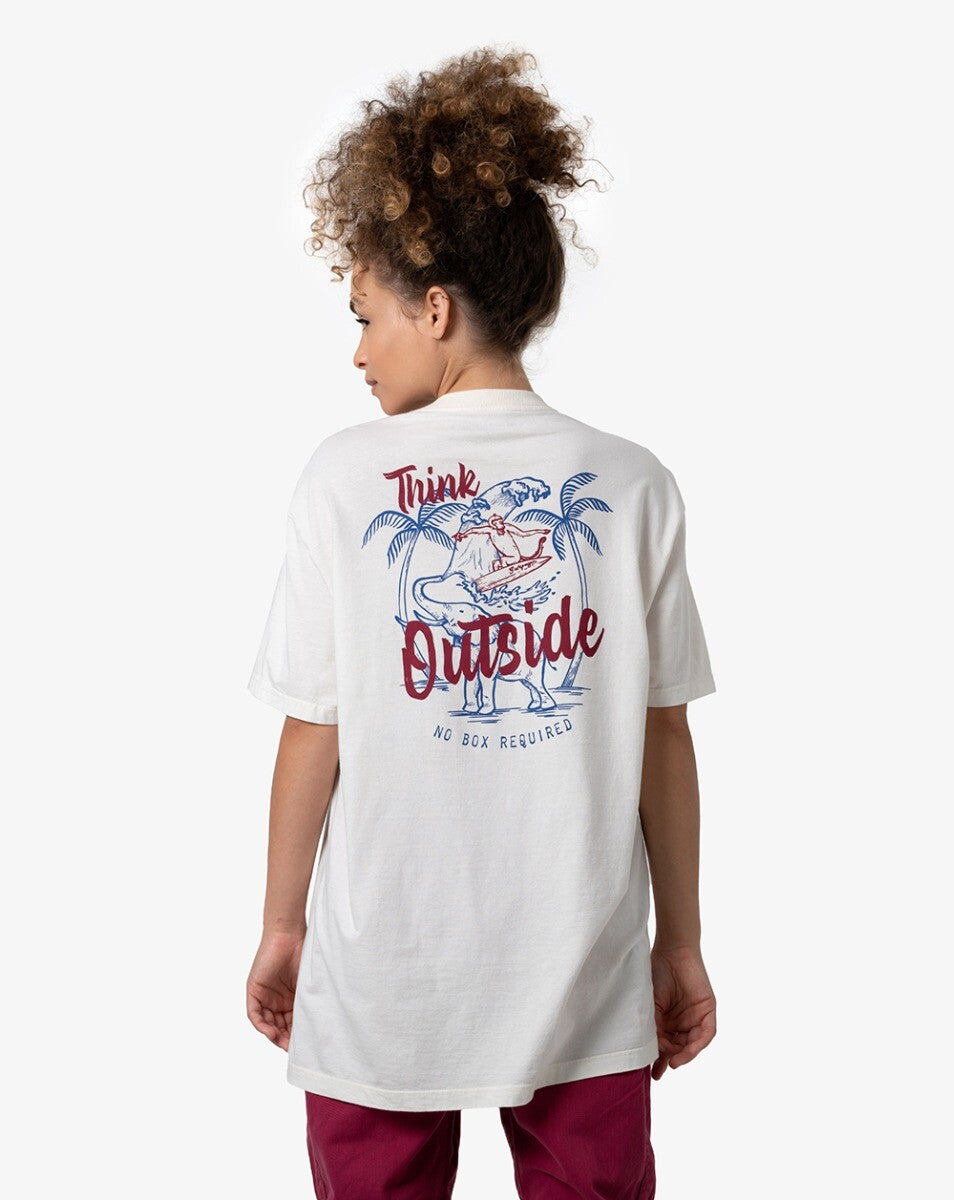 Camiseta All Gender No Box - Off White