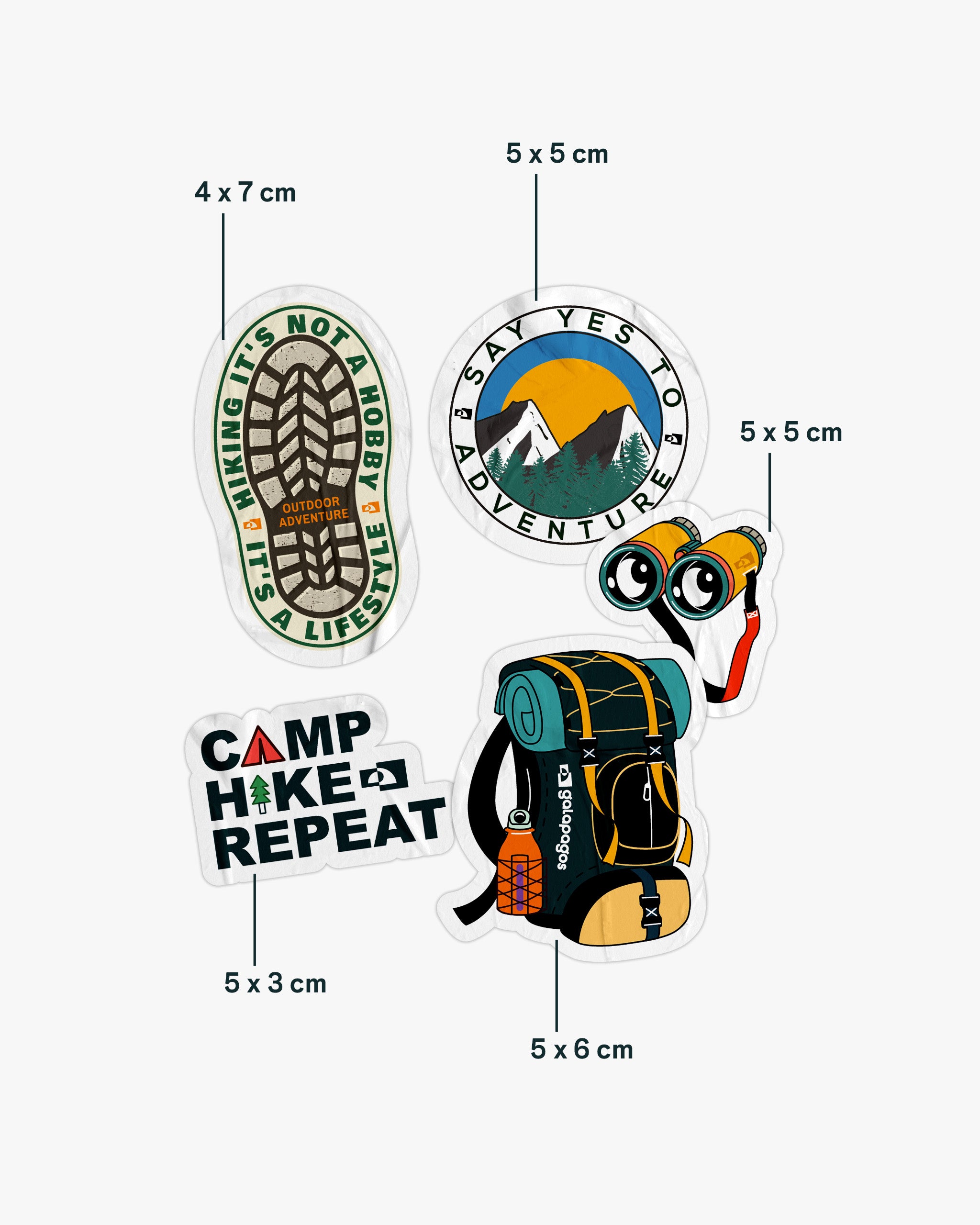 Pack de adesivos Soul Adventure
