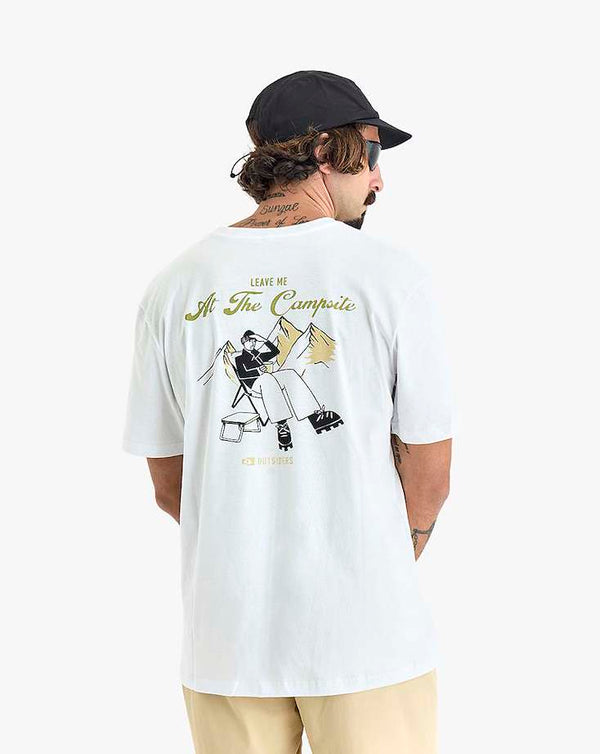 Camiseta Outsiders All Gender - Branca - Galapagos Outdoor