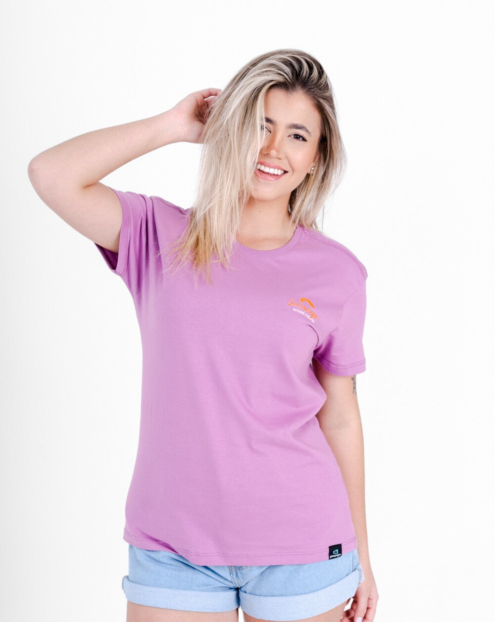 Camiseta All Gender Peace Place - Roxo