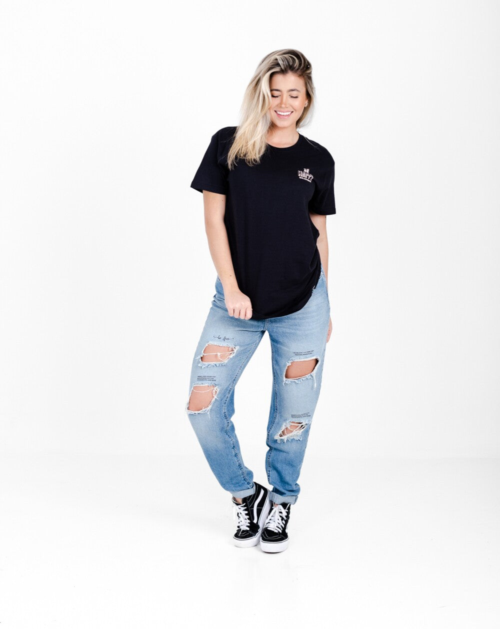 Camiseta All Gender Be Happy - Preta