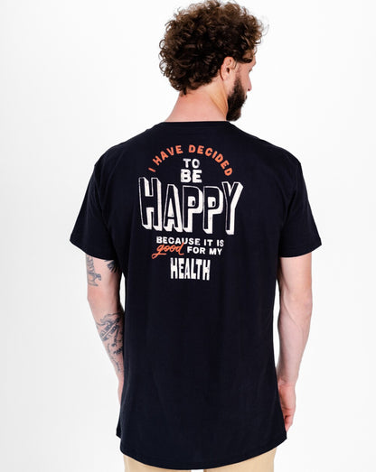 Camiseta All Gender Be Happy - Preta