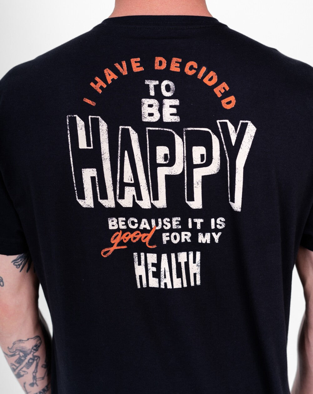 Camiseta All Gender Be Happy - Preta