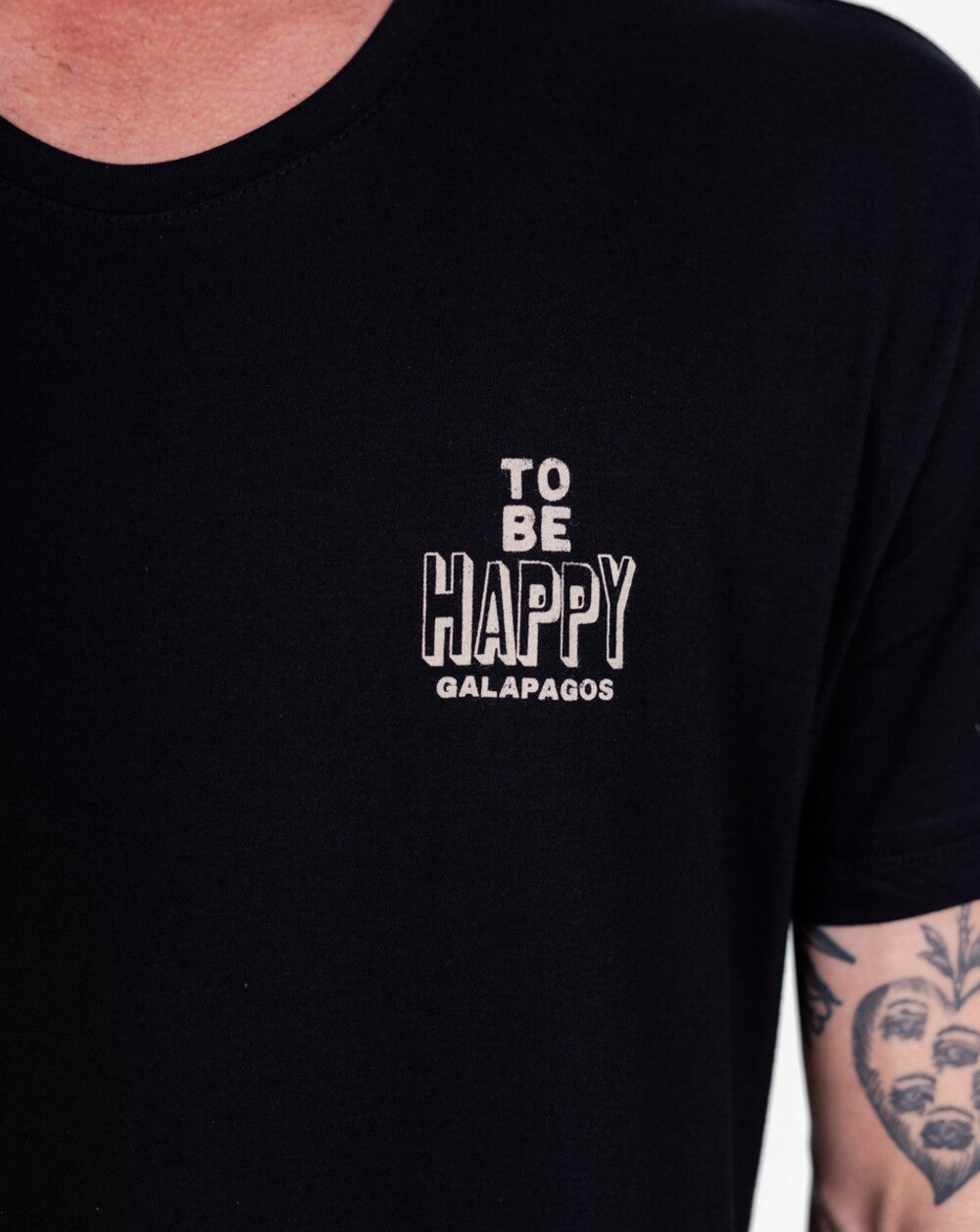 Camiseta All Gender Be Happy - Preta