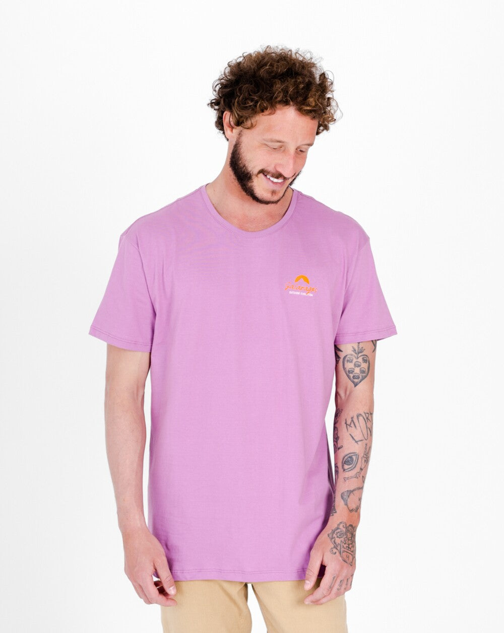 Camiseta All Gender Peace Place - Roxo