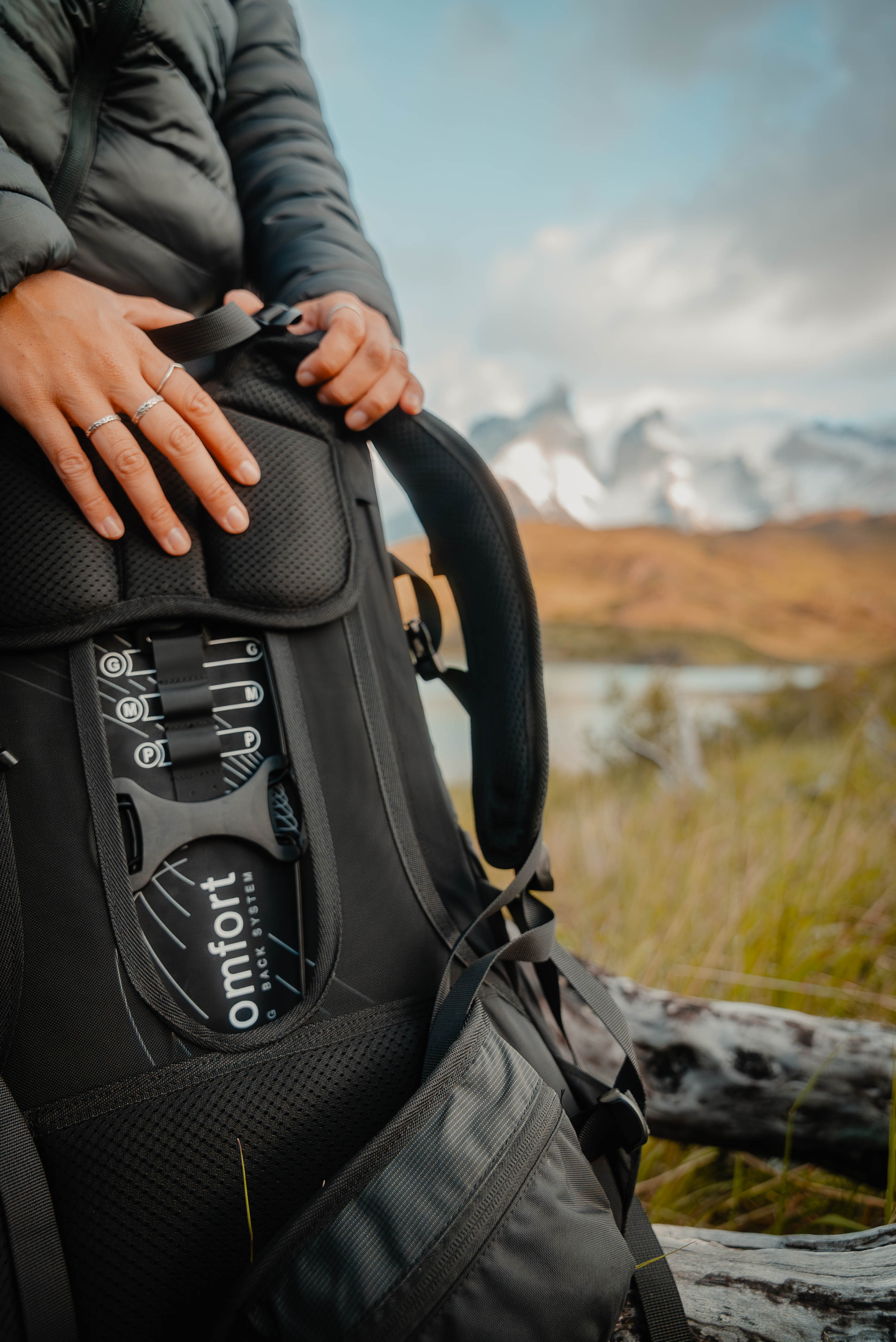 Mochila Charger 50L - Preta