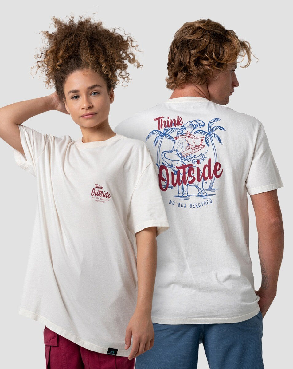 Camiseta All Gender No Box - Off White
